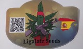 Наклейка з логотипом Ligalaiz Seeds