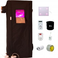 Мини гроубокс Джин 60x60x160 см в сборе с фитосветильником Гагарин-1 200 ватт